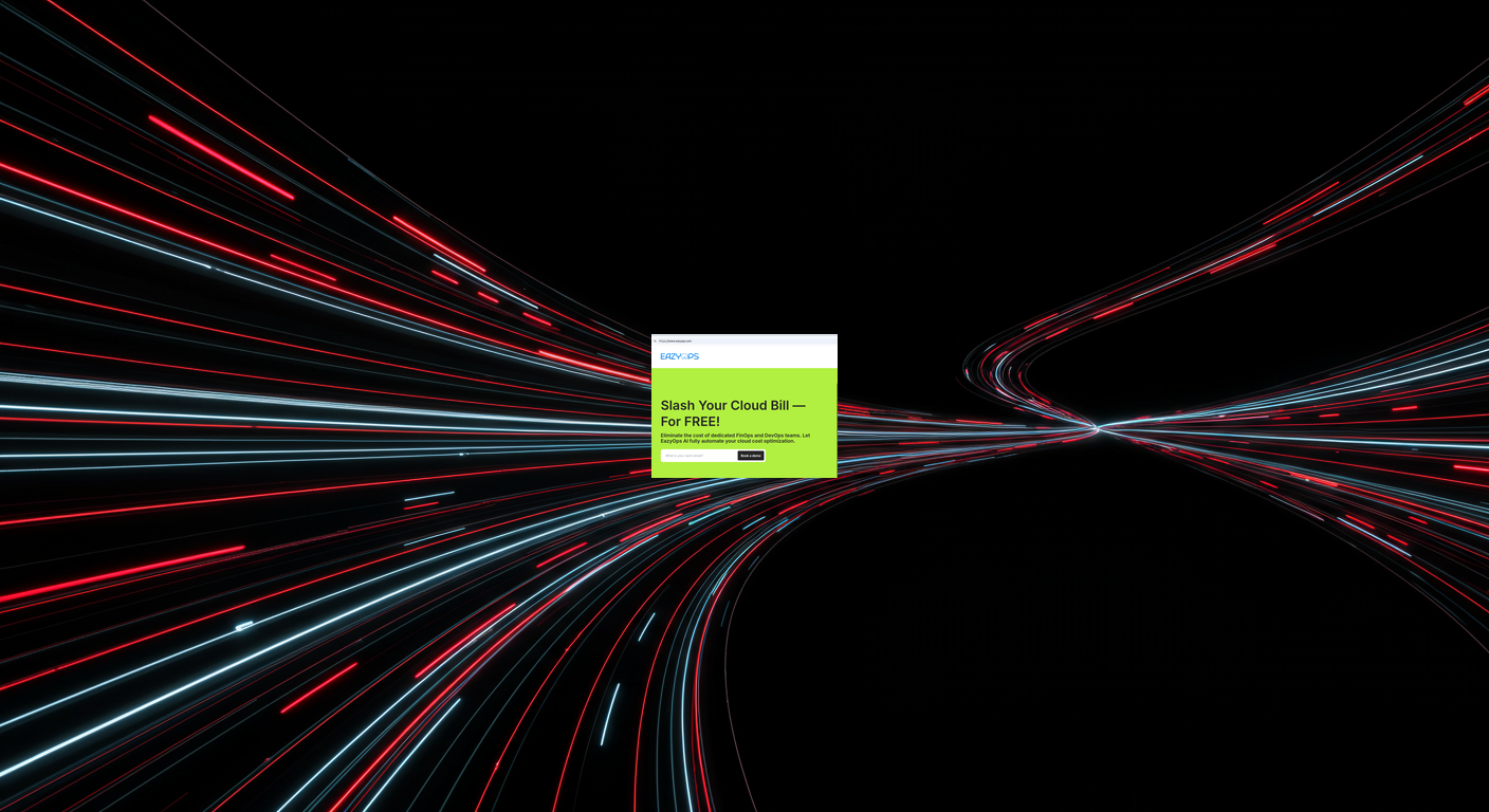 An image symbolizing efficient action and optimization, perhaps showing streamlined shapes or a clear path forward.