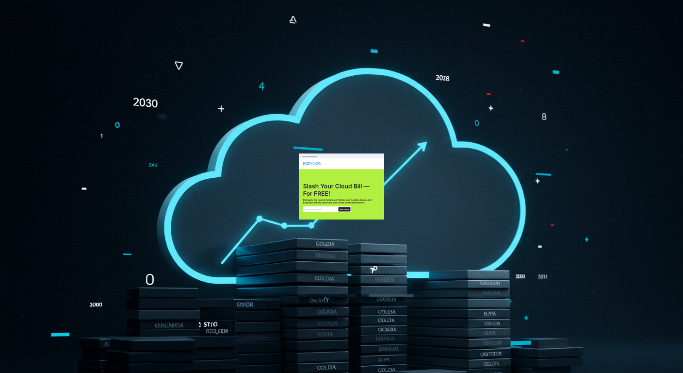Abstract image representing escalating cloud storage costs, perhaps a graph with an upward trend or stacks of metaphorical data blocks.