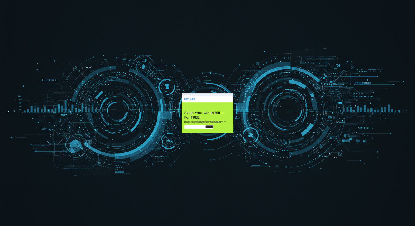 An abstract image representing automated processes and optimized resource allocation.