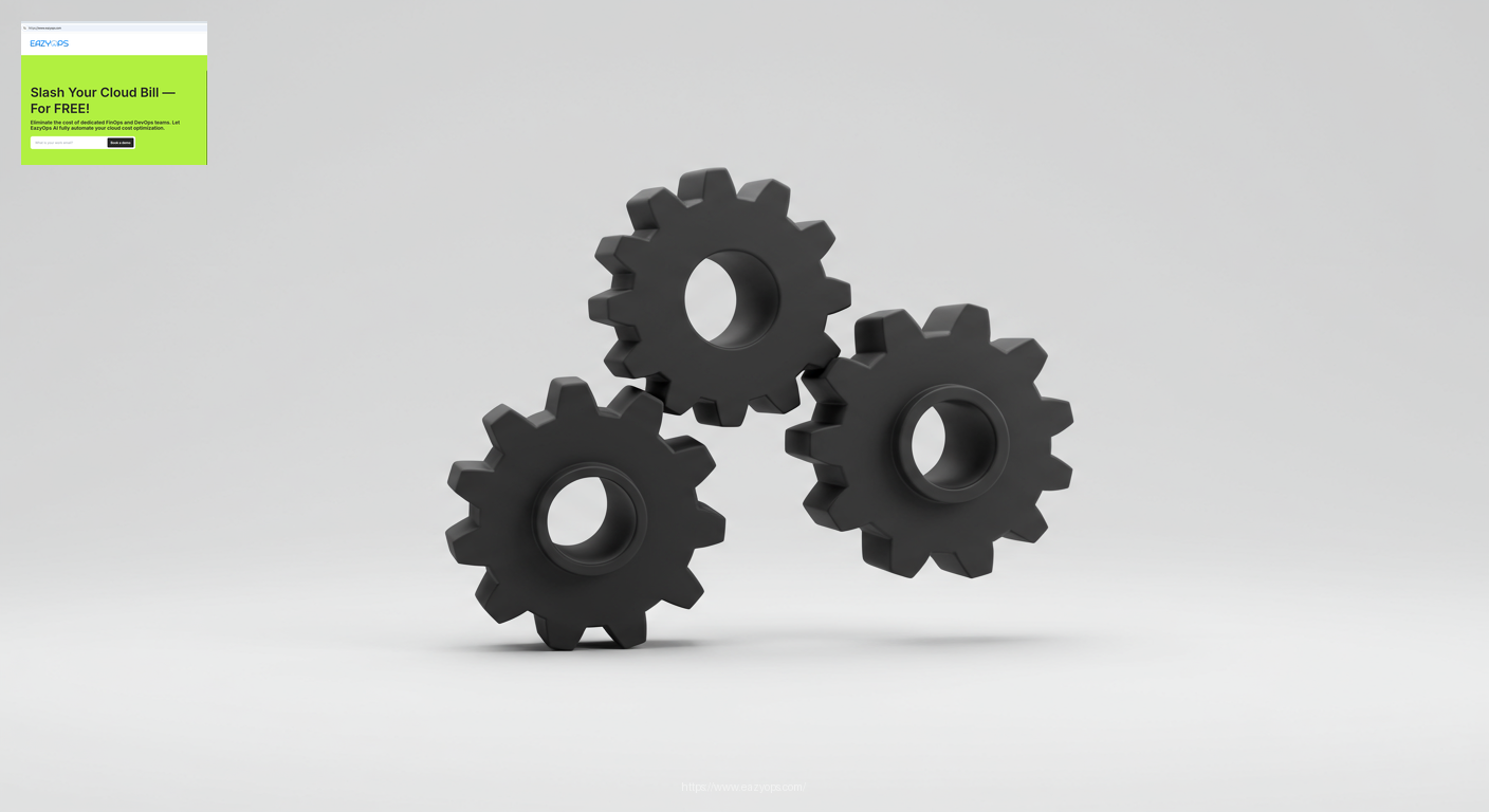 An abstract image representing misaligned gears, symbolizing the disconnect between Reserved Instances and actual usage.