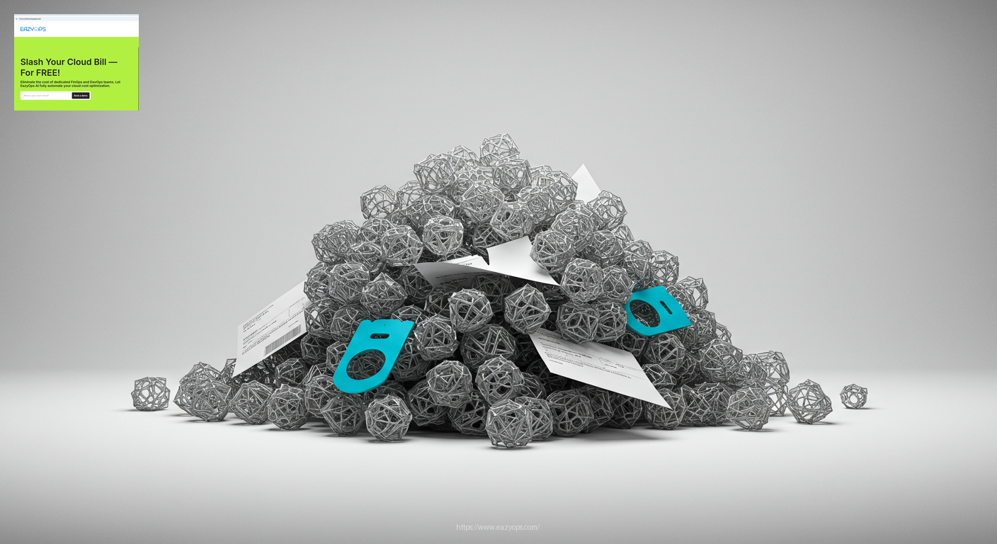 A visual metaphor for the difficulty of managing and deleting large amounts of data.
