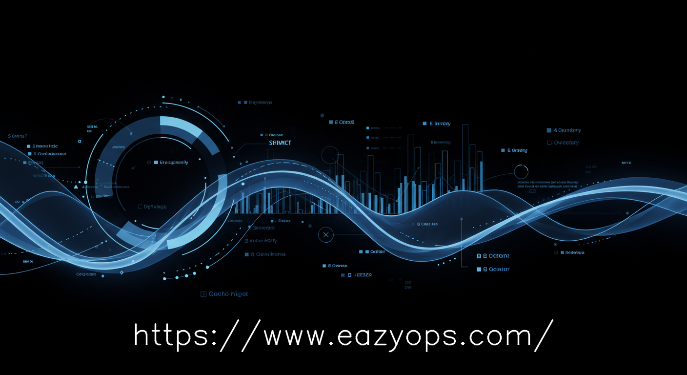 A dynamic, clean visualization of efficiency and cost savings, perhaps a stylized graph trending downwards for cost, upwards for utilization, or a smoothly operating, streamlined cloud infrastructure.