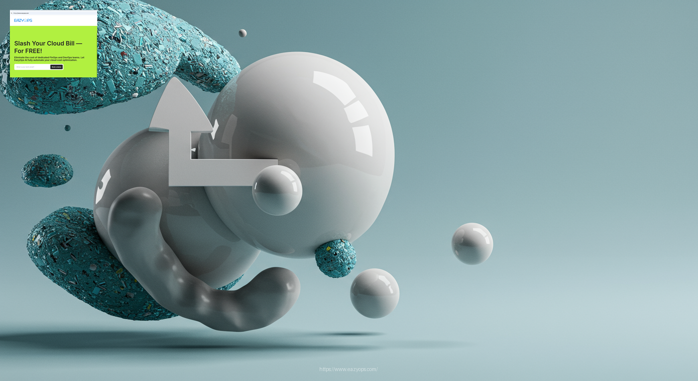 An abstract representation of idle, unused cloud resources consuming budget.