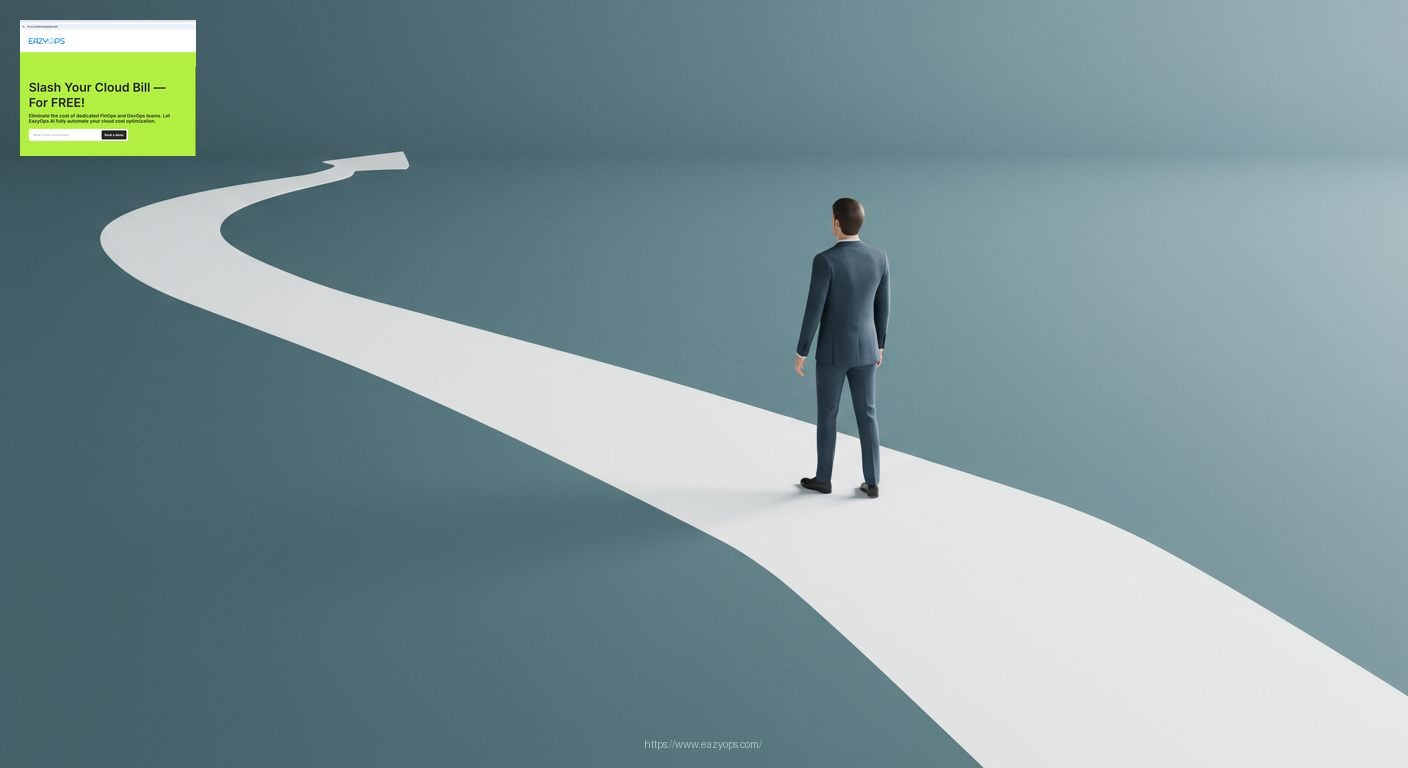 A conceptual image depicting a clear path forward, symbolizing proactive cloud cost optimization and future possibilities.