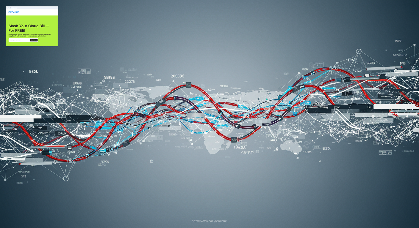 An abstract image showing a streamlined, organized network, symbolizing the efficiency gained through automation.