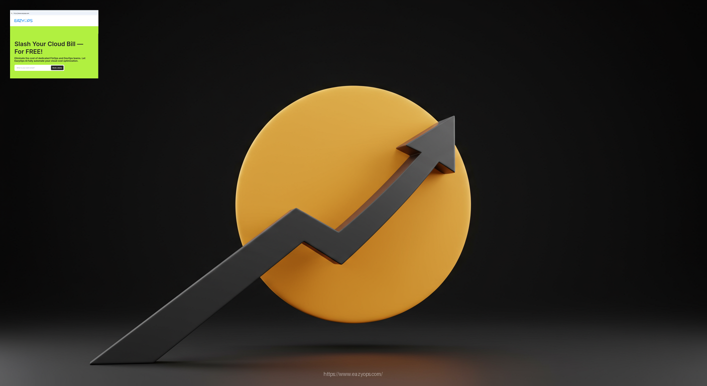 An abstract image representing a rising AWS bill.