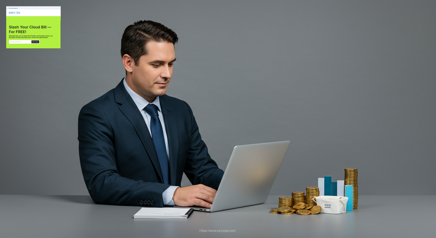 A visualization of cost savings and improved efficiency.